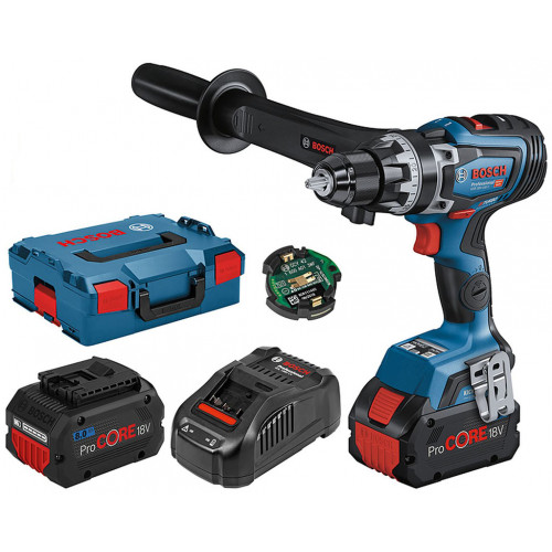 BOSCH GSR 18V-150 C PROFESSIONAL Akkus fúró-csavarozó (18V/2x8,0Ah) L-BOXX 06019J5005