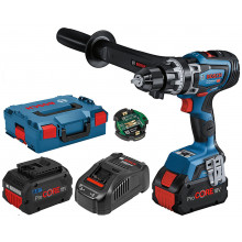 BOSCH GSB 18V-150 C PROFESSIONAL Akkus ütvefúró-csavarozó (18V/2x8,0Ah) L-BOXX 06019J5105