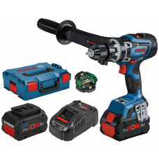 BOSCH GSB 18V-150 C PROFESSIONAL Akkus ütvefúró-csavarozó (18V/2x8,0Ah) L-BOXX 06019J5105