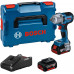 BOSCH GDS 18V-450 PC Akkus ütvecsavarozó, L-BOXX, L-BOXX, GAL 18-40, 2x 5.0Ah 06019K4103