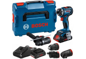 BOSCH GSR 18V-90 FC Akkus fúrócsavarozó, 2x 4,0Ah, GAL 18V-40, L-BOXX 136 06019K6200