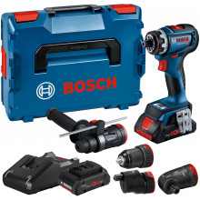 BOSCH GSR 18V-90 FC Akkus fúrócsavarozó, 2x 4,0Ah, GAL 18V-40, L-BOXX 136 06019K6200