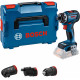 BOSCH GSR 18V-90 FC Akkus fúrócsavarozó, L-BOXX 136 06019K6203