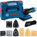 BOSCH GSS 12V-13 Akkus rezgőcsiszoló, L-BOXX 136 06019L0001