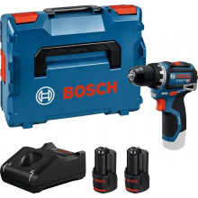 BOSCH GSR 12V-32 PROFESSIONAL Akkus fúrócsavarozó, 2× 3,0 Ah, L-BOXX 06019N7007