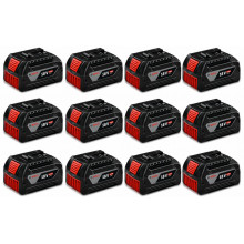 BOSCH GBA PROFESSIONAL 18 V 12 db-os 4,0 Ah akkumulátor készlet 0602494004