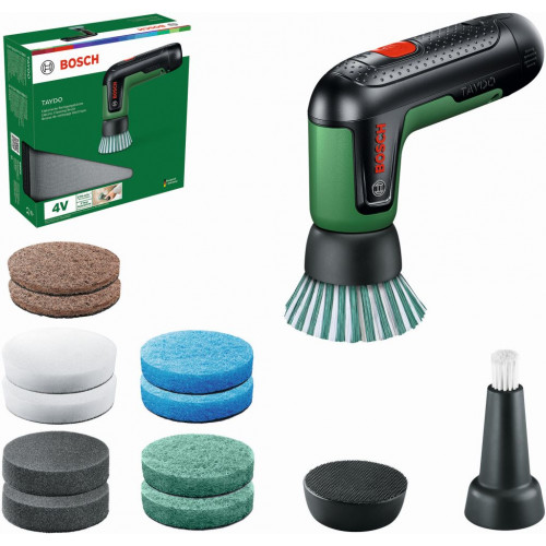BOSCH TAYDO Akkus tisztítókefe - készlet 06033E0102 BOSCH TAYDO Akkus tisztítókefe - készlet 06033E0102