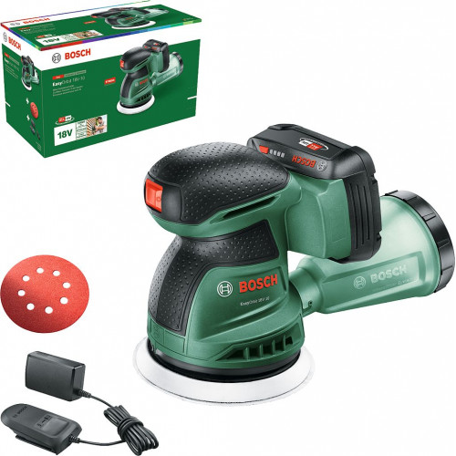 BOSCH EasyOrbit 18V-10 Excentercsiszoló, 1 x 2,0 Ah 06033E4002
