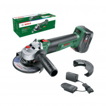 BOSCH UniversalGrind 18V-75 Akkus sarokcsiszoló, 125 mm, 1× 4.0Ah, töltő 06033E5004