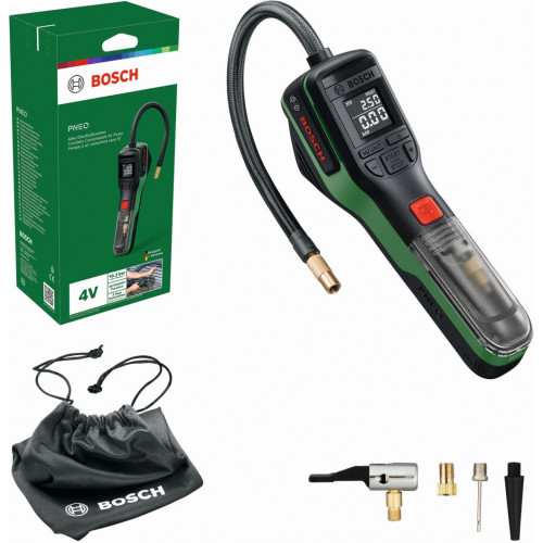 BOSCH PNEO Akkus nagynyomású légpumpa, 3,0 Ah 0603947500 BOSCH PNEO Akkus nagynyomású légpumpa, 3,0 Ah 0603947500