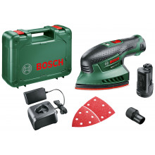 Bosch EasySander 12 akkus multicsiszoló, 2.5Ah-s akkumulátorral 0603976909