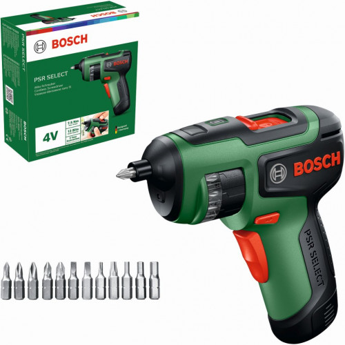 BOSCH PSR SELECT Akkus csavarozó, 2,0 Ah, 0603977100