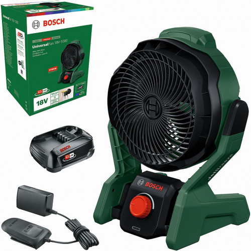 BOSCH UniversalFan 18V-1000 Akkus ventilátor (1x2,0 Ah) 06039E1001