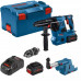 BOSCH GBH 18V-28 CF Akkus fúrókalapács SDS-Plus, GDE 18V-16, L-BOXX, 2x 8.0Ah 0611921003