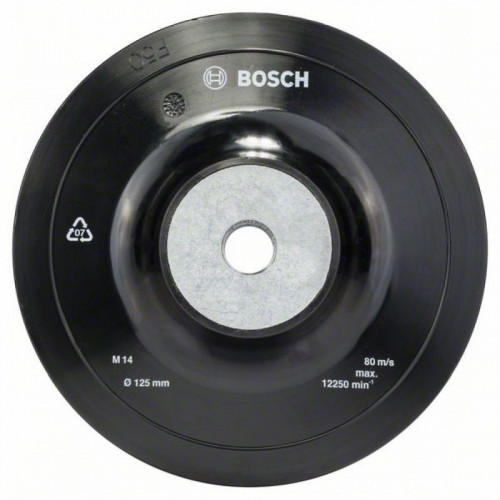 BOSCH Gumitányér, 125mm 1608601033