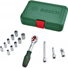 BOSCH 14 darabos, 1”-os dugókulcskészlet 1600A02BY0