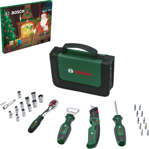 BOSCH Kéziszerszámkészlet 2023-as adventi naptárral 1600A02W7T