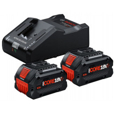 BOSCH Indulókészlet 2 x ProCORE18V+ 8.0Ah + GAL 18V-160 1600A02X03