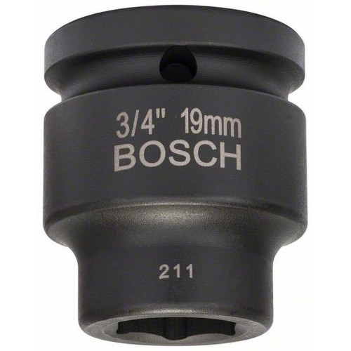 BOSCH Dugókulcs betét 19mm, 3/4 1608556005