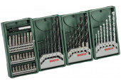 BOSCH Mini-X-Line fúrószár- és csavarbitkészlet, 3+1 Multipack 2607017071