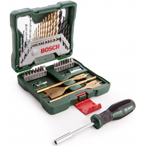 BOSCH X-Line Titan fúrószár- és csavarbitkészlet, titánbevonatos, 40 részes 2607017334 BOSCH X-Line Titan fúrószár- és csavarbitkészlet, titánbevonatos, 40 részes 2607017334