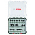 BOSCH 30 részes vegyes alakmaróbetét-készlet, 6 mm-es szárral 2607017474