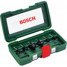 BOSCH 6 részes TC marófej készlet (6 mm-es szár) 2607019464