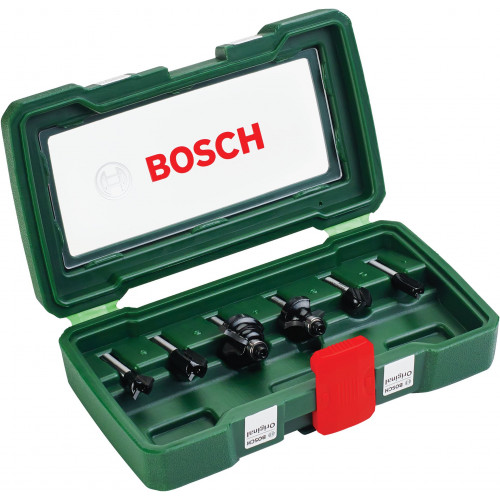 BOSCH 6 részes TC marófej készlet (6 mm-es szár) 2607019464