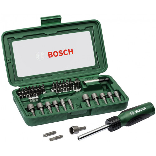 BOSCH Csavarbitkészlet, 46 részes 2607019504