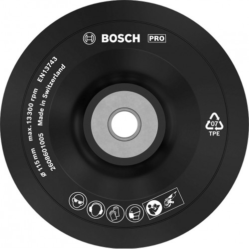 BOSCH PRO lágy alátéttányér, 115 mm, M14 2608601005