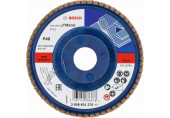 BOSCH X431 legyező csiszolótárcsa, Standard for Metal, 115 mm, 22,23 mm, 40 2608601270
