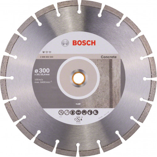 BOSCH Standard for Concrete kivitel Gyémánt darabolótárcsa 300x20mm 2608602543 BOSCH Standard for Concrete kivitel Gyémánt darabolótárcsa 300x20mm 2608602543