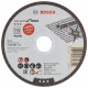 BOSCH Darabolótárcsa egyenes Standard for Inox, AS 46 T INOX BF, 125x1 mm 2608603171