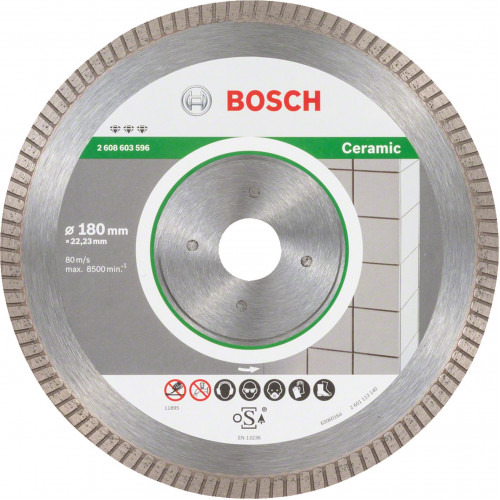 BOSCH Best for Ceramic Extra-Clean Turbo gyémánt darabolótárcsa 2608603596