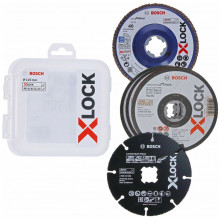BOSCH X-LOCK készletek vágáshoz és csiszoláshoz125x22,23mm, 5db 2608619374