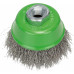 BOSCH csészekefe, hullámos drót, 75, rozsdamentes acél 75 mm, 0,3 mm, M14 2608622102