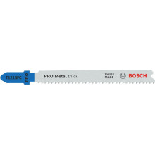 BOSCH PRO Metal thick T121BFC szúrófűrészlap, 92 mm, 3 db 2608655109