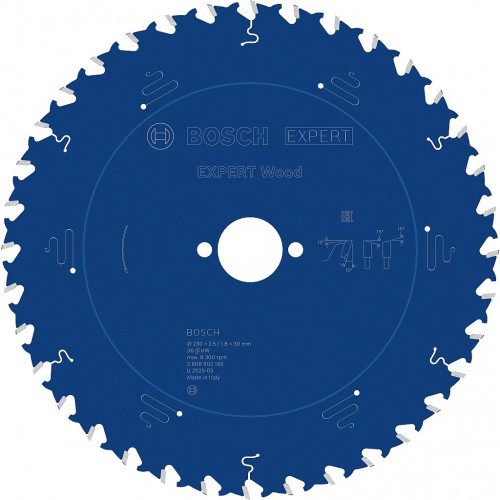 BOSCH Expert for Wood körfűrészlap 230 × 2,5/1,8 × 30 mm, T36 2608902165