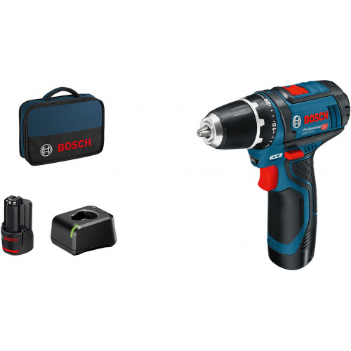 BOSCH GSR 12V-15 Akkus fúrócsavarozó 060186810F