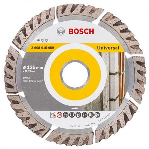 BOSCH Standard for Universal gyémánttárcsa 125 x 22.2, 2608615059