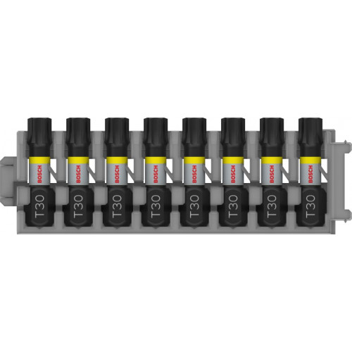 BOSCH PRO Torx ütvecsavarozó fej, T30, 25 mm, 8 db 2608522382