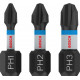 BOSCH PRO PH Impact ütvecsavarozó fej, PH1 x 25, PH2 x 25, PH3 x 25 mm, 3 db 2608522470