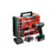 Metabo BS 18 Quick Set Akkus fúró-csavarozó (18V/2x2,0Ah) koffer 602217710