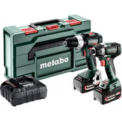 Metabo Combo Set 2.8.8 18V ( 602316890+602397840+18 V/2x5,2 Ah) metaBOX 685200000