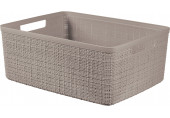 CURVER JUTE M kosár 12L, taupe 263685 (01905-382)