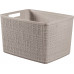 CURVER JUTE L kosár 20L, taupe 263682 (01907-382)