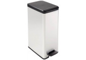 CURVER SLIM BIN pedálos szemetes 40L, ezüst 213298 (02340-582)