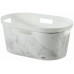 CURVER INFINITY 39L kosár tiszta ruhák számára 58,5 x 38,5 x 26,5 cm márvány 245500