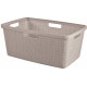 CURVER JUTE ruháskosár 46L, taupe 263718 (08091-308)