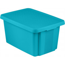CURVER ESSENTIALS 26L Tároló doboz fedővel 34 x 44 x 27 cm kék 225451